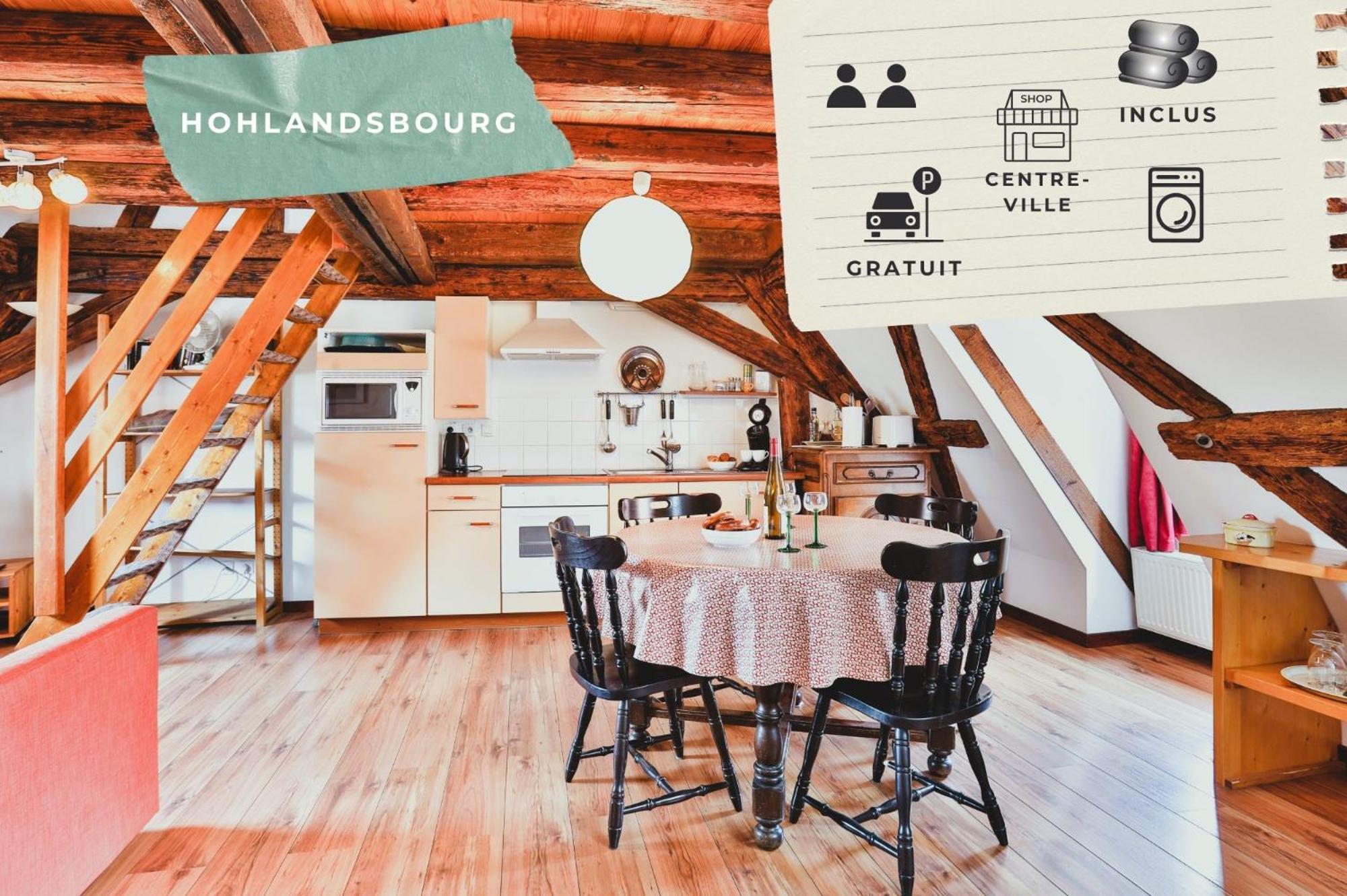 Ferienwohnung La Legende Des 2 Pierres Eguisheim Exterior foto