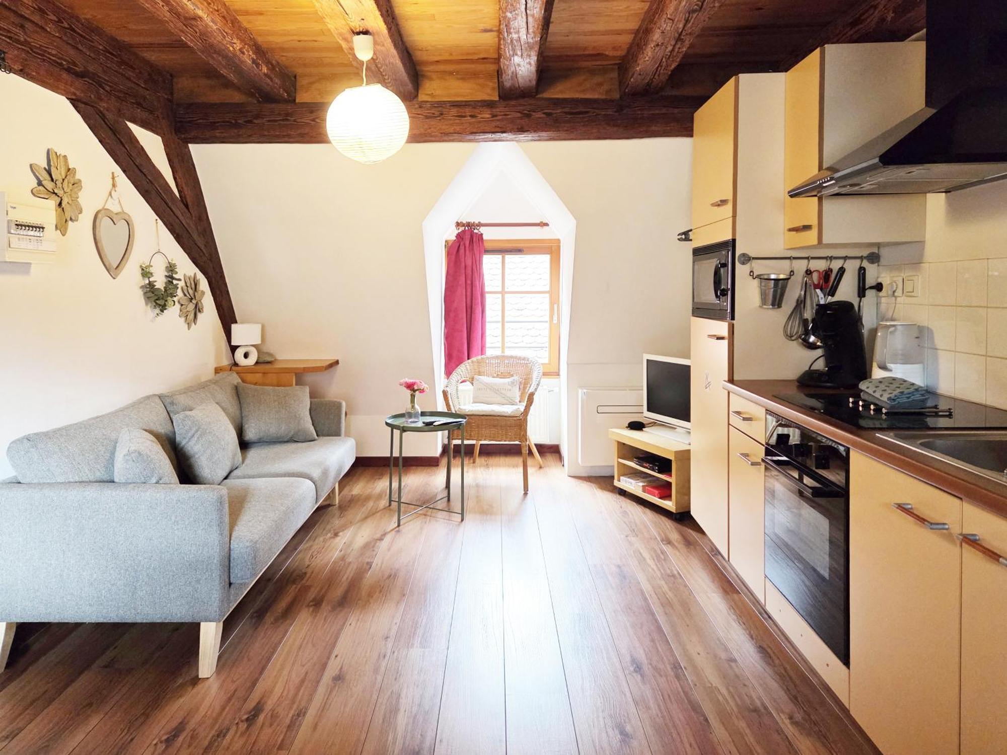 Ferienwohnung La Legende Des 2 Pierres Eguisheim Exterior foto