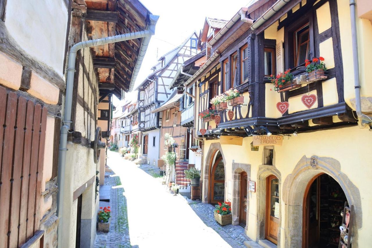 Ferienwohnung La Legende Des 2 Pierres Eguisheim Exterior foto