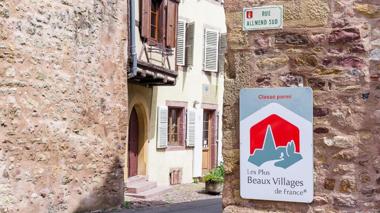 Ferienwohnung La Legende Des 2 Pierres Eguisheim Exterior foto