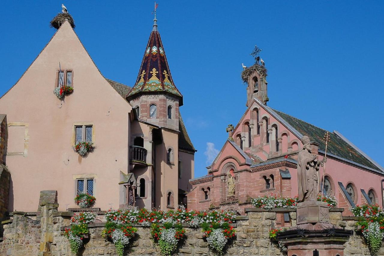 Ferienwohnung La Legende Des 2 Pierres Eguisheim Exterior foto