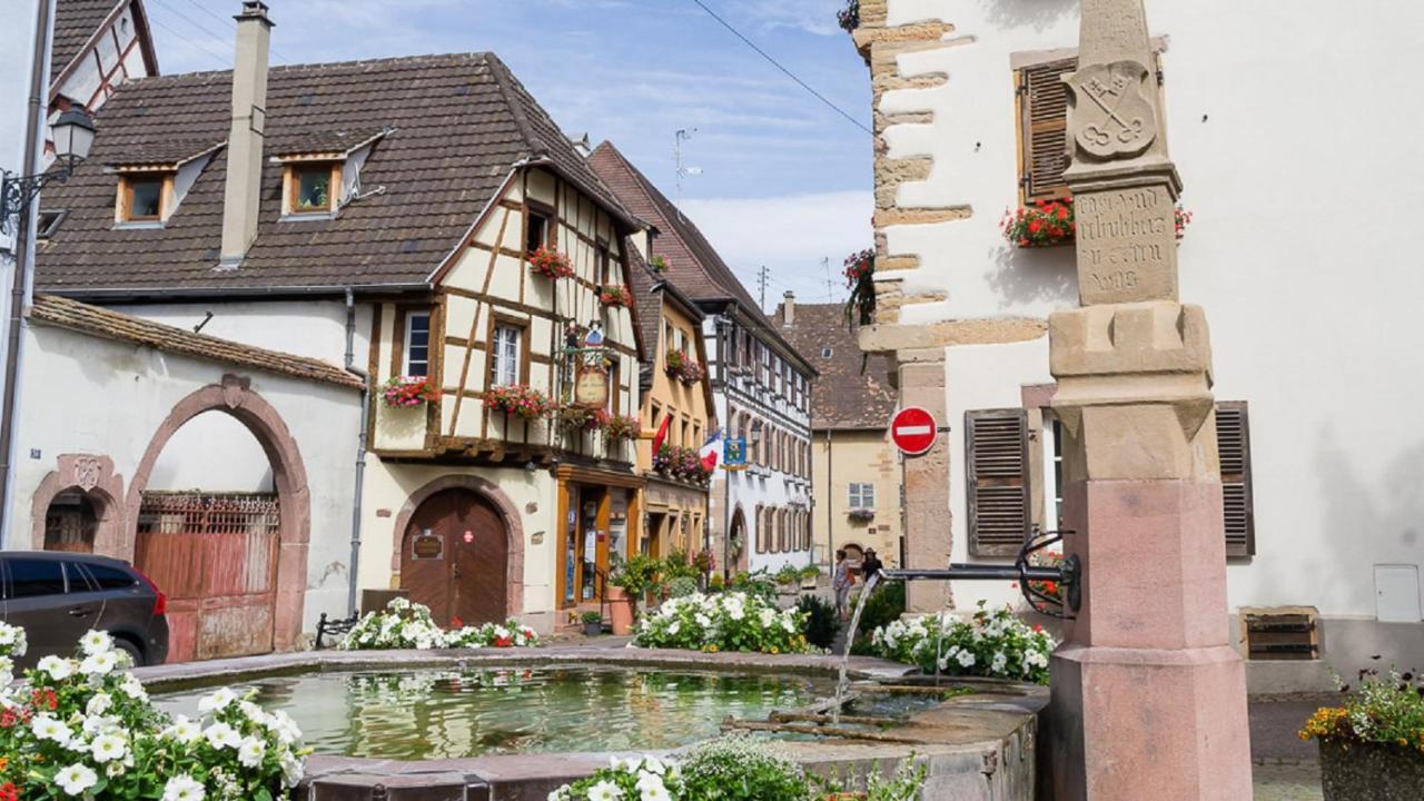 Ferienwohnung La Legende Des 2 Pierres Eguisheim Exterior foto