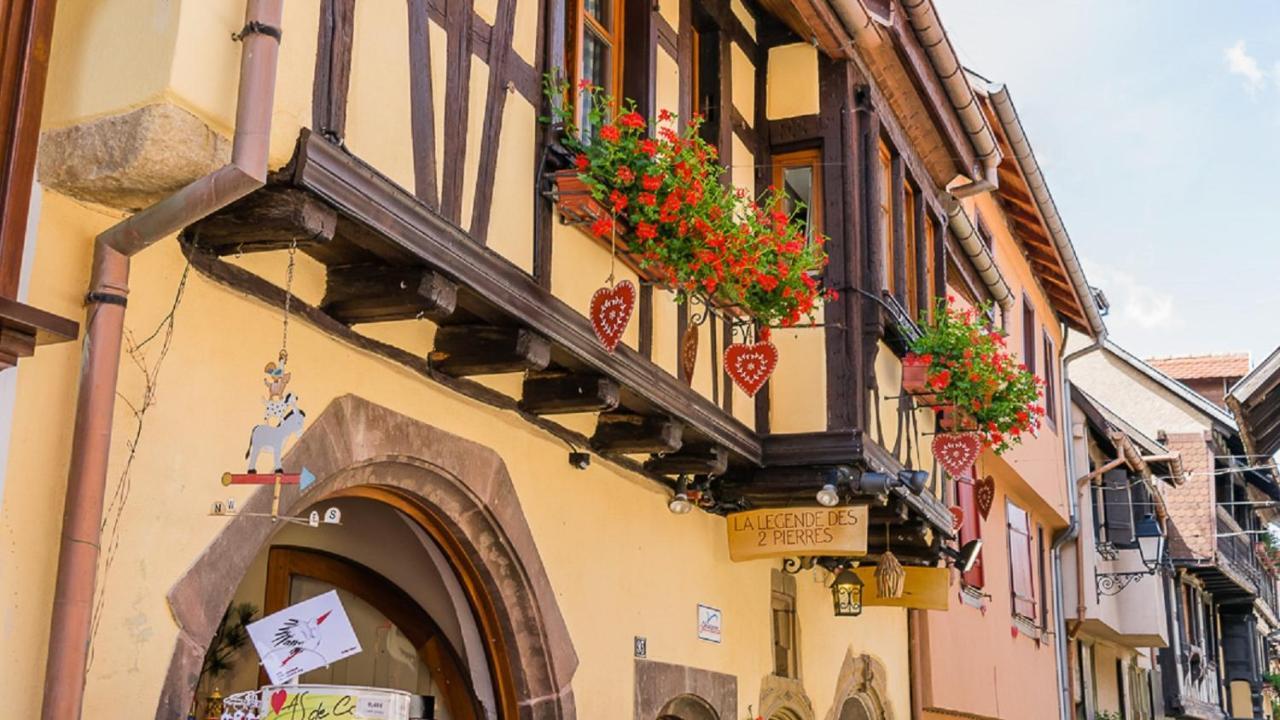 Ferienwohnung La Legende Des 2 Pierres Eguisheim Exterior foto